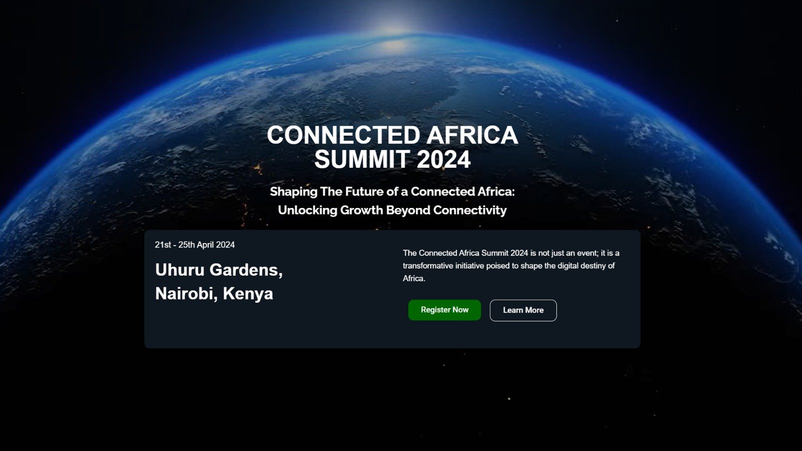 The Connected Africa Summit 2024